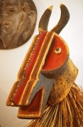 Wooden ritual mask